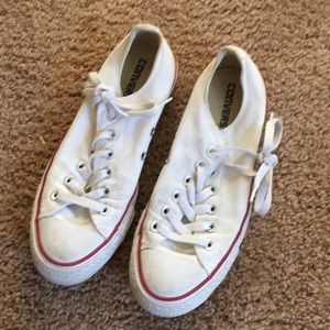 White Converse W 8